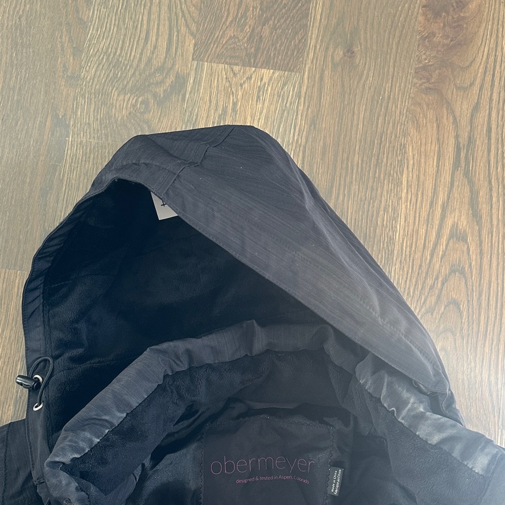 Obermeyer Black Quilted Jacket - image 4